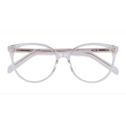 Female s horn Clear Acetate Prescription eyeglasses - Eyebuydirect s Nala