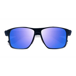 Male s rectangle Blue Red Plastic Prescription sunglasses - Eyebuydirect s Running
