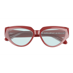 Female s horn Bilayer Pink Acetate,Eco Friendly Prescription sunglasses - Eyebuydirect s Aria