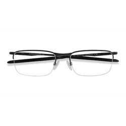 Male s rectangle Matte Midnight Metal Prescription eyeglasses - Eyebuydirect s Oakley Barrelhouse 0.5