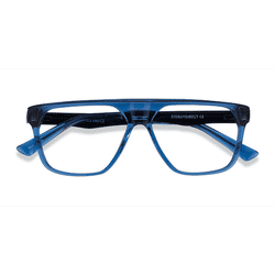 Male s aviator Blue Black Acetate,Metal Prescription eyeglasses - Eyebuydirect s Hub