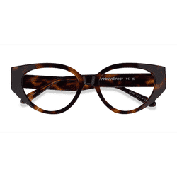 Female s horn Shiny Tortoise Acetate Prescription eyeglasses - Eyebuydirect s Lexie