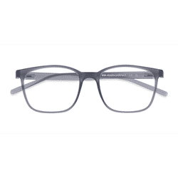 Unisex s square Gray Plastic Prescription eyeglasses - Eyebuydirect s Soul