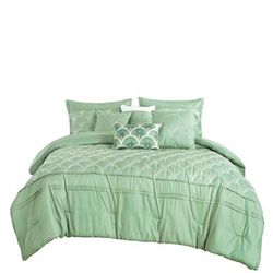 7PC QUEEN COMFORTER SET - Elight Home J22330VQ