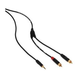 Kopul 1/8" Stereo Mini to Dual RCA Y-Cable - 25' (7.6 m) SMYC-M2RM25