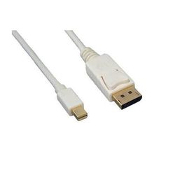 Tera Grand Mini DisplayPort to DisplayPort 1.1 Cable (White, 10') MDP-DP-10