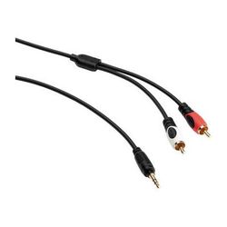 Pearstone 1/8" Stereo Mini to Dual RCA Y-Cable (25') SMYC-2RM25