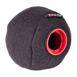 Rycote Baseball Felt-Covered Windscreen (Black, 24/25mm, Single) 39702