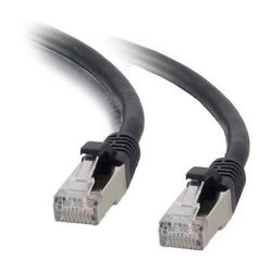 C2G CAT6 Snagless Shielded STP Ethernet Network Patch Cable (20', Black) 00821