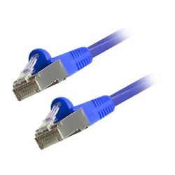 Comprehensive Cat 6 Snagless Shielded Ethernet Cable (25', Blue) CAT6STP-25BLU