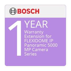 Bosch 12-Month Extended Warranty for FLEXIDOME IP panoramic 5000 Camera Series EWE-FD5PAN-IW