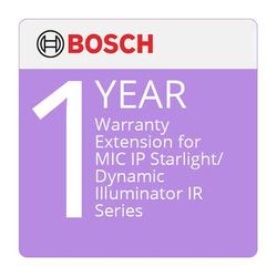 Bosch 12-Month Extended Warranty for MIC IP starlight and dynamic IR Illuminator EWE-MICIIR-IW