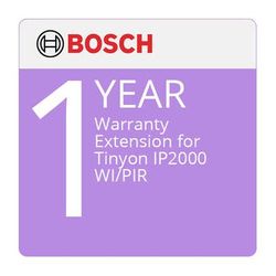 Bosch 12-Month Extended Warranty for Tinyon IP 2000 WI/PIR Camera EWE-TN2PIR-IW