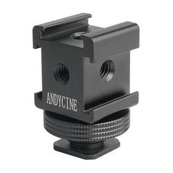 ANDYCINE Triple Shoe Mount with 1/4"-20 Ports A-3CSM