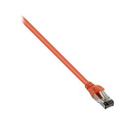 Pearstone Cat 7 Double-Shielded Ethernet Patch Cable (25', Orange) CAT7-S25O