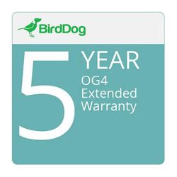 BirdDog 5-Year Extended Warranty for OG4 BDOG4EXT5