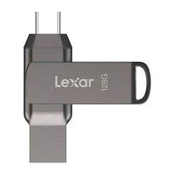 Lexar 128GB JumpDrive Dual Drive D400 LJDD400128G-BNQNU