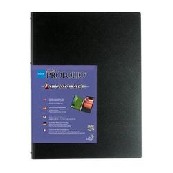 Itoya Art Profolio Advantage Presentation/Display Book (8.5 x 11", Black) AD-24-8