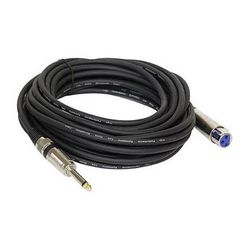 Pyle Pro PPMJL30 XLR Female to 1/4" Male Microphone Cable (30') PPMJL30