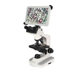 National Optical Used BTW2-169-P Trinocular Compound Microscope with Integrated 10" Tablet BTW2-169-P