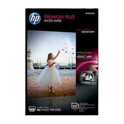 HP Premium Plus Photo Paper, Glossy (100 Sheets, 4 x 6") CR668A