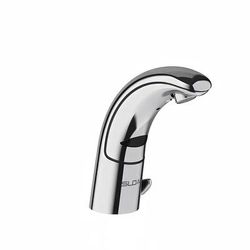 Sloan 3335001 Deck Mount Electronic Faucet - Single Hole, Fixed Spout, Battery Operated, Chrome