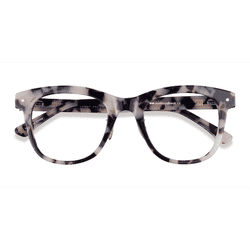 Female s square Ivory Tortoise Acetate Prescription eyeglasses - Eyebuydirect s Coqueline