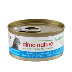 24x70g Atlantic Tuna Natural HFC Almo Nature Wet Cat Food