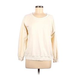 Aquarius Sweatshirt: Ivory Tops - Women's Size 1