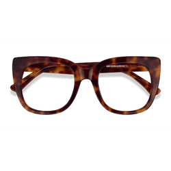 Female s horn Tortoise Acetate Prescription eyeglasses - Eyebuydirect s Unique
