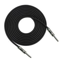 RapcoHorizon G1 Instrument Cable 1/4 to 1/4" TS (25', Black) G1-25
