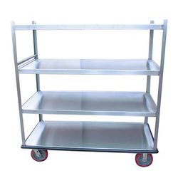 Winholt BNQT-5-SS Queen Mary Banquet Cart- 5 Levels, Stainless Steel