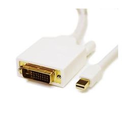 Tera Grand Mini DisplayPort Male to DVI Male Cable (10', White) MDP-DVI-10