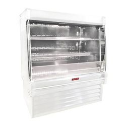 Howard-McCray SC-OP35E-6L-LED 75" Vertical Produce Open Air Cooler w/ 2 Levels, 115/208-230v, White