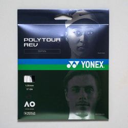 Yonex POLYTOUR Rev 17 1.20 Tennis String Packages White
