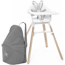 Stokke Clikk High Chair Travel Bundle - White