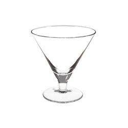 Front of the House AMA004CLG21 14 oz Drinkwise Footed Mini Dessert/Martini Glass, Clear