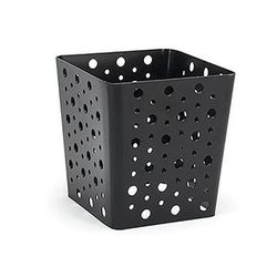 Front of the House BHO067BKI21 Rectangular Ice Housing - 6 1/4" x 5 1/2" x 6", Iron, Matte Black