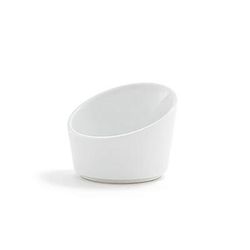 Front of the House DSD054WHP23 3 oz Round Harmony Cup - Porcelain, White