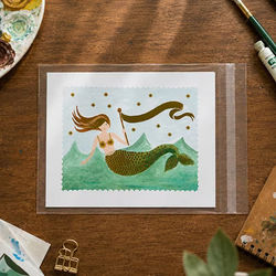 Self Sealing Flap Closure Crystal Clear Bags For 8x12 Artwork and Photos Bag Size: 8 7/16" x 12 1/4" 100 Bags Crystal Clear Bags