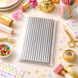 Standard Size Crystal Clear Flap Seal Bag For 8"x11" Tri-Folds Bag Size: 4 1/8" x 9 1/2" 100 Bags Crystal Clear Bags