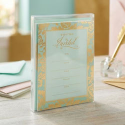 Crystal Clear Boxes® 5 3/8" x 5/8" x 7 5/8" 25 pack