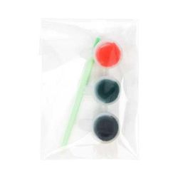 Small Clear Bag with Flap For Crafts Jewelry Supplies and Candy Bag Size: 2 15/16" x 4 1/4" 100 Bags Crystal Clear Bags