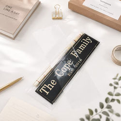 Wide Flap Closure Clear Bag Packaging For Panoramic Art Bags Bag Size: 8 7/16" x 24 1/4" 100 Bags Crystal Clear Bags