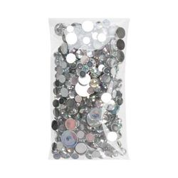 Crystal Clear Packaging with Adhesive Flap For Sprinkle Mixes Beads and Craft Supplies 2 1/4" x 4 1/4" 100 Bags Crystal Clear Bags