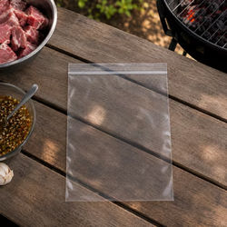 LDPE Clear Zip Bags, 4 mil 10" x 12" 100 pack