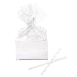 White Paper Twist Tie 4" x 5/32" 1000 pack