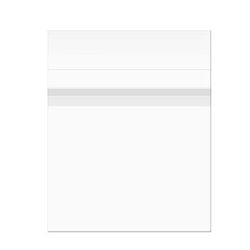 Crystal Clear Premium Laminated Bags 25" x 18 3/8" 25 pack