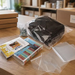 LDPE-Plain Opened Bags 13" x 17" 100 pack