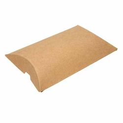 Kraft Pillow Boxes 4" x 1 1/8" x 6" 25 pack